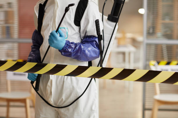 Professional Biohazard Cleanup technician working in Lancaster, PA